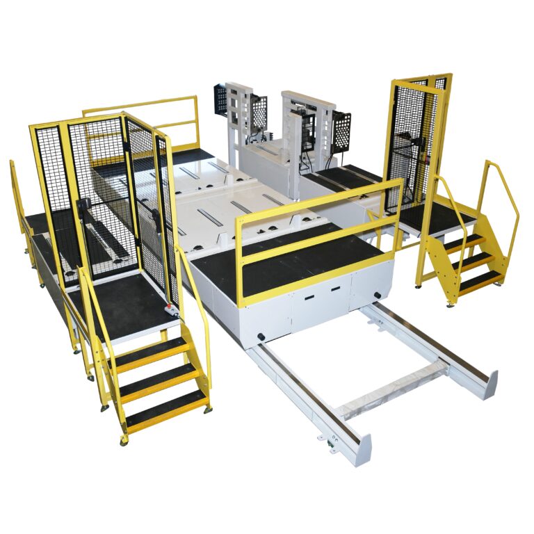 Double mold change table