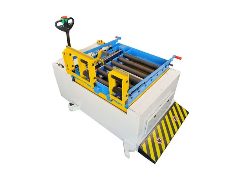 EAS Mold change car on wheels with Push/Pull device